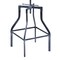 Armen Living Concord Adjustable Barstool in Industrial Gray Finish with Pine Wood Seat LCCOSTSBPI - alternate 3